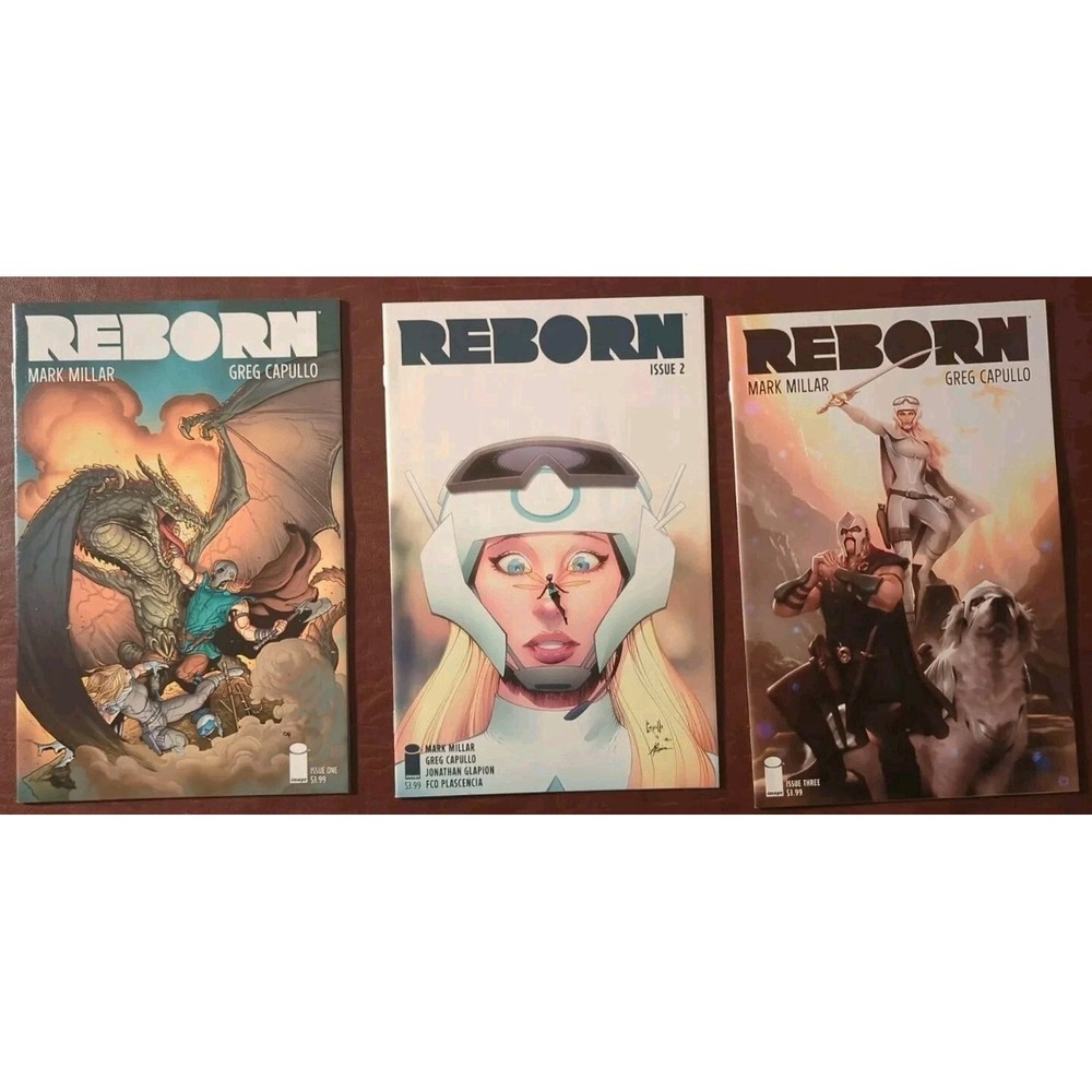Reborn #1–3 (2016) Image Comics VF/NM+ Millar Capullo 2 Variants‎ Cho Garner
